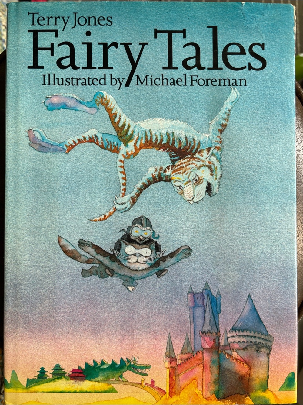 Terry Jones - Fairy Tales Illustrated by Michael Foreman - Blue Cover